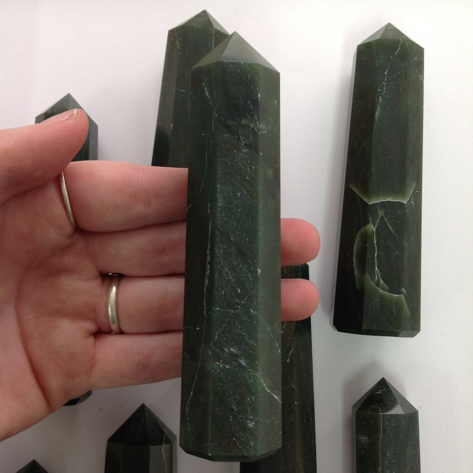 Dark Green Aventurine Generator - 10cm Dark Green Aventurine Generator - 10cm